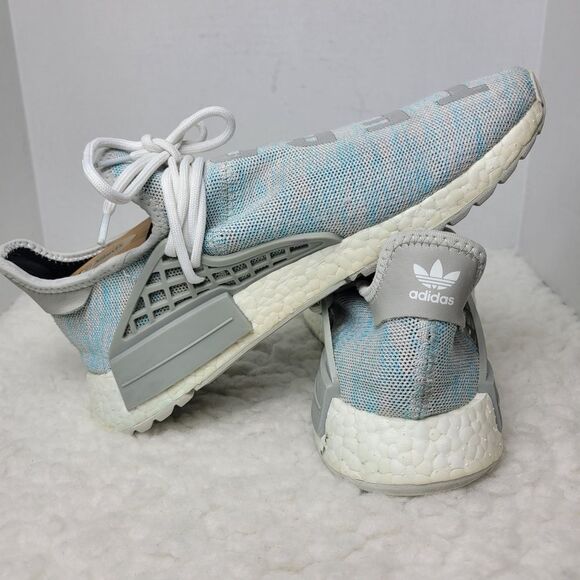 adidas NMD Human Race Trail x Pharrell x BBC Men's Sneaker Size 10 Cotton Candy - Picture 5 of 13